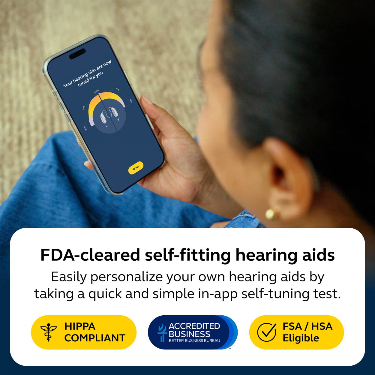 Jabra Enhance Select M1 Swift Bundle, Gold, image number 2