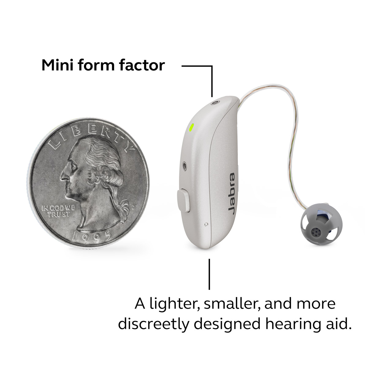 Jabra Enhance Select M1 Swift Bundle, Gold, image number 7
