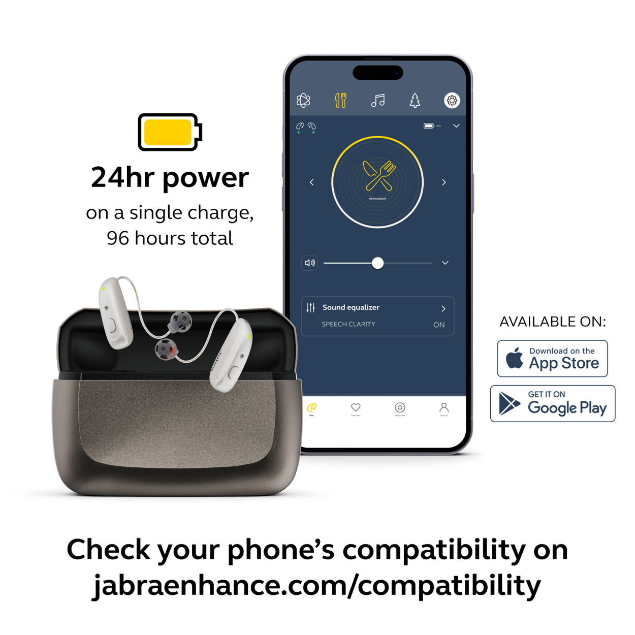 Jabra Enhance Select 700 Complete Bundle, Sand, image number 5